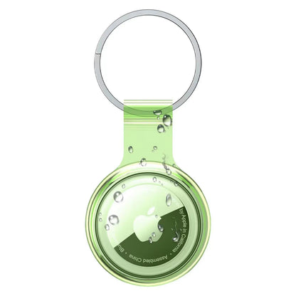 Compatible with Apple Airtag Holder, Fully Sealed Waterproof AirTag Key Ring, Coloured
