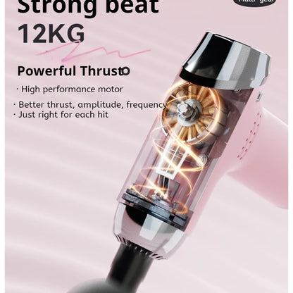 Mini Massage Gun Deep Tissue Muscle Relief Electric Portable for Home Gym Sports Recovery Rechargeable Tool