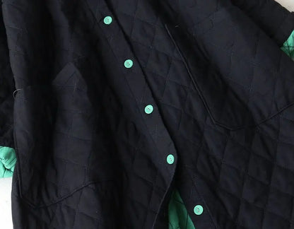 Oversized women's cotton Jacket 2025 New Winter Coat Women Loose Casual Warm Long Overcoat Female Literary Retro Cotton Coats