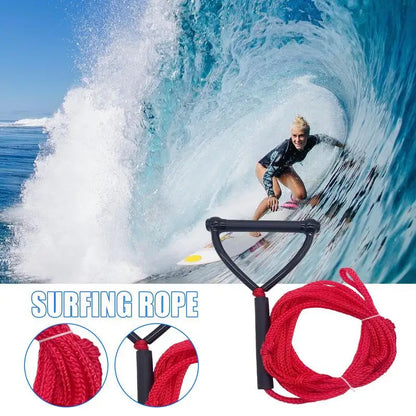 Wake Surf Rope Ski Ropes For Water Skiing High-Strength Accessories 24ft For Wakeboard Boat Towing Beginner Skiers