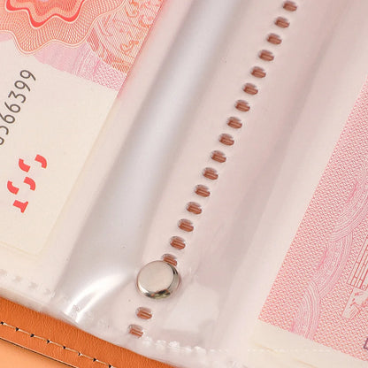 A large capacity cash wallet for managing finances, used for storing cash and banknotes