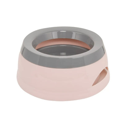 E15D 25oz Dog Water Bowl 750mL No Spill Slow Water Feeders Spill Proof Pet Bowl