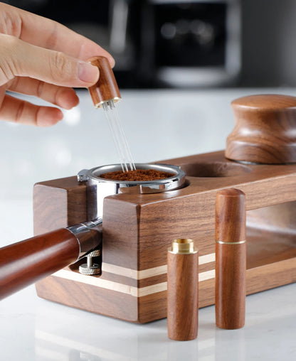 Stainless Steel Coffee Powder Tamper Espresso Powder Stirrer Distributor Leveler WDT Tools Cafe Stirring Barista Accessories