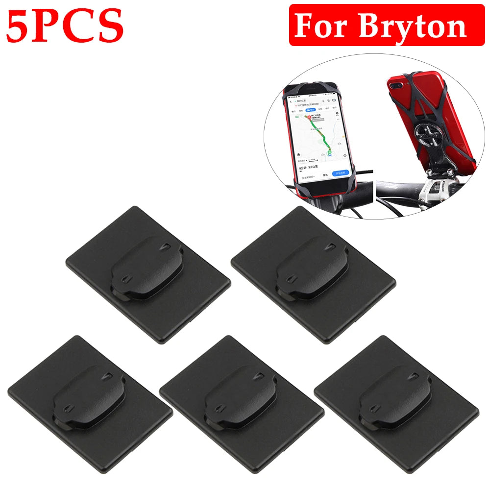 1-5PCS Strong Mobile Phone Back Buckle Universal Mobile Phone Sticky Mount for GARMIN/ Bryton Adhesive Mobile Phone Holder