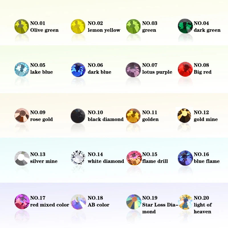 1Bag 6 Grid Dental Rhinestones Tooth Rhinestones Teeth Jewelry Dental Crystal Teeth Whitening Teeth Decoration