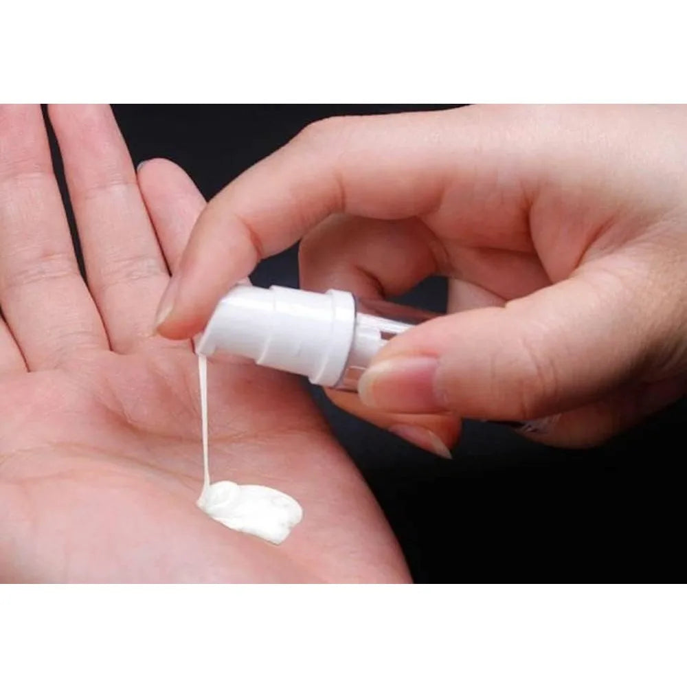 50PCS 5/10/15ML Clear Airless Lotion Spray Pump Bottles Empty Cream Vacuum Cosmetic Containers Travel for Foundations Serums