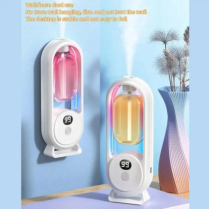 Automatic Aroma Diffuser Hotel Household Fragrance Spray Machine Mini Bathroom Deodorizer Rechargeable Perfume Diffuser Machine