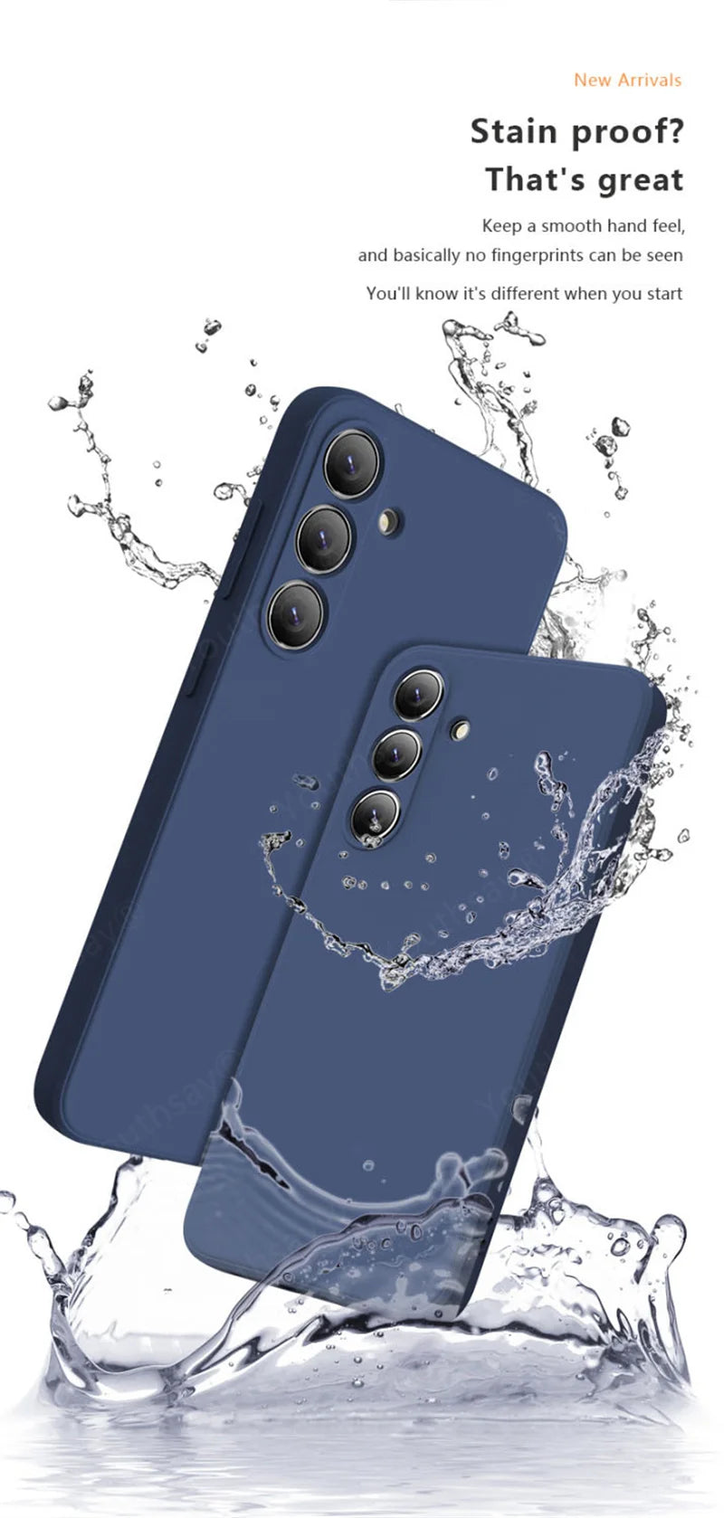 For Samsung Galaxy A55 5G Liquid Silicone Case Samsung Galaxy A55 Cover Funda Coque Soft TPU Phone Bumper Samsung Galaxy A55