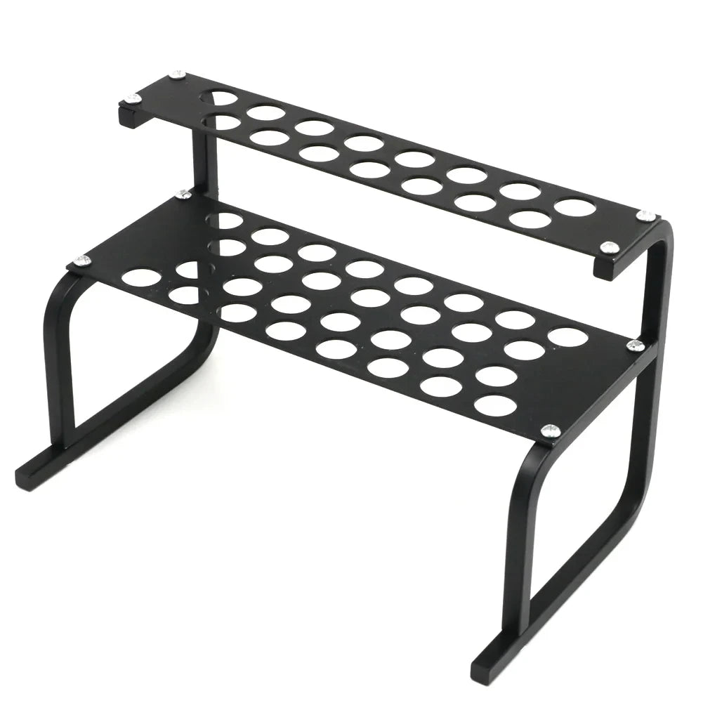 Screwdriver Storage Rack Holder Screwdriver Organizers for Hex Cross Screw Driver RC Tools Kit Organizers 30 Hole Without Tools