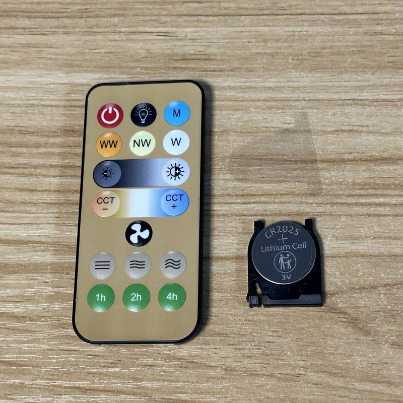 2023 New E27 Ceiling Fan with Light Wireless  Remote Control Replacement for Home light