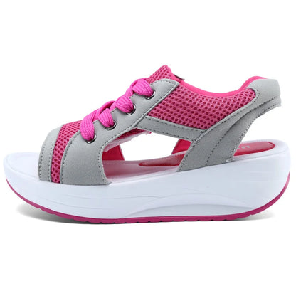 Women Sandals 2023 New Lady Platform Chunky Sandals Comfortable Women's Sandals Open Toe Casual Summer Sports Shoes