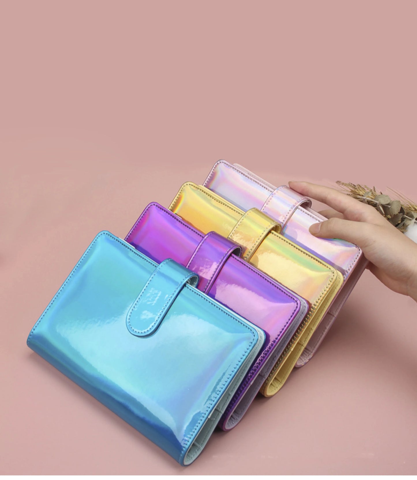 A6 Binder Cash Envelopes for Budgeting Money Organizer for Cash Money Envelopes for cash Leather A6 Binder with zipper