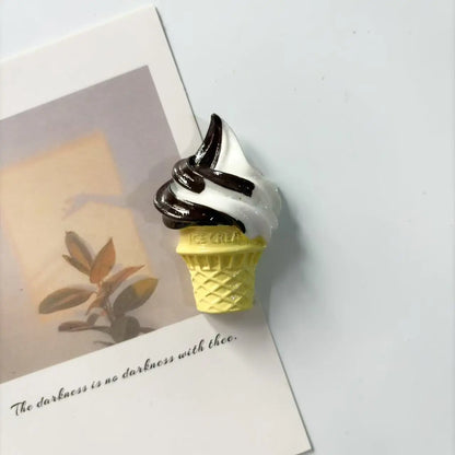 Ice Cream Food Fridge Magnets, Home Decoration Magnets, Cute Magnet Photos for Fixation