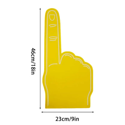Foam Finger Universal Large Foam Hand Sports Cheerleading Props Sports Favors Cheering Palm Party Props Finger for Sports Events