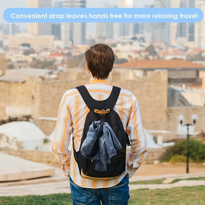 Travel Luggage Fixed Strap Backpack External Strap Portable with Release Buckle Add-A-Bag Luggage Strap Belt Jacket Holder