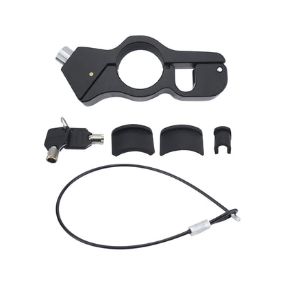 Motorcycle Grip Lock, Heavy Duty Anti Theft Helmet and Brake Lock Secures Bike, Scooter, Moped, ATV Brake Lock