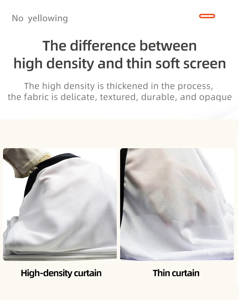 60-200 Inch Portable Foldable Projector Screen High Density White Less Creases Soft Projection Screen 16:9 Indoor Outdoor