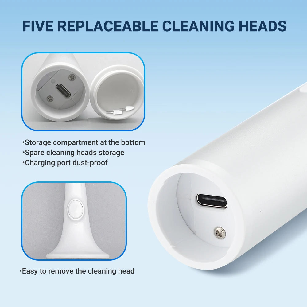 Electric Dental Teeth Polisher Teeth Cleaner Oral Calculus Cleaning Tool Stain Plaque Remover Tartar Teeth Whitening Kits