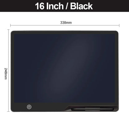 Educational Toys Writing Tablet For Kids 10/16Inch LCD Drawing Board Children Gifts USB Charging Doodle Electron Handwriting Pad