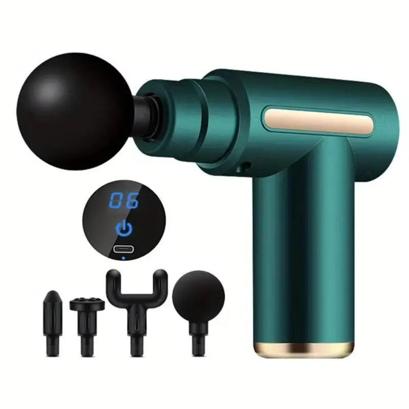 Mini Muscle Massage Gun Protable Body Massager Deep Handheld Percussion Massager For Body Back And Neck Leg