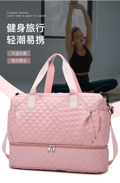 Large Capacity Travel Bags Luggage Organizer Bag Handbag Waterproof Portable Foldable Travel Clothes Storage Bag Shoulder Bags