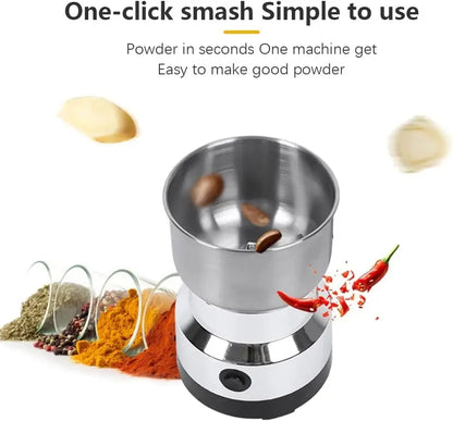 4 Blade Grain Grinder Coffee Kitchen Multifunctional Chopping Home Electric Coffee Grinder Nut Bean Flavor Blender Gifts US EU