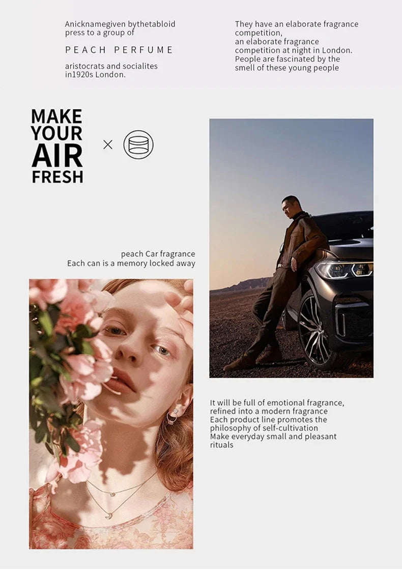 Car Air Freshener Cherry Scent Odor Eliminator Essential Long-Lasting  Strong Fragrance For Home Car