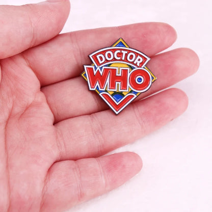 Science Fiction Television Badge Enamel Pin Brooch Jewelry Friends Present