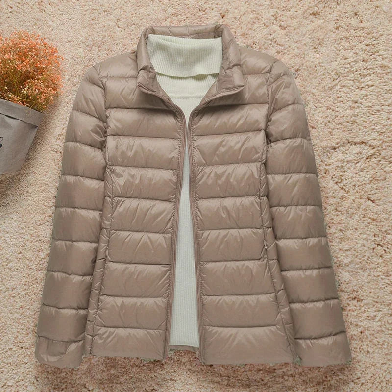 Duck Down Jacket Women Ultra Light Down Jacket All Season Feather Jacket Plus Women Overcoat Windbreaker Coats Down Coats