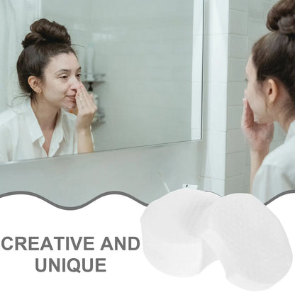 1200pcs Facial Cotton Round Pad Disposable Makeup Cotton Pad Thickened Facial Makeup Makeup Removing Pads Cotton Mat