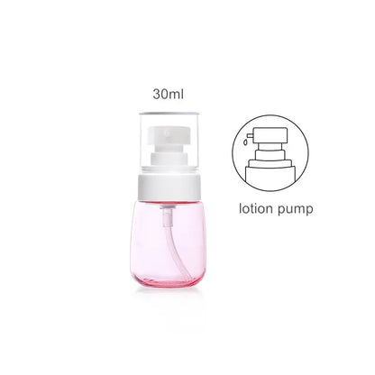 30ml 60ml 100ml UPG Fine Mist Spray Bottle Plastic Bottl Lotion Pump Travel Perfume Water Bottles Refill
