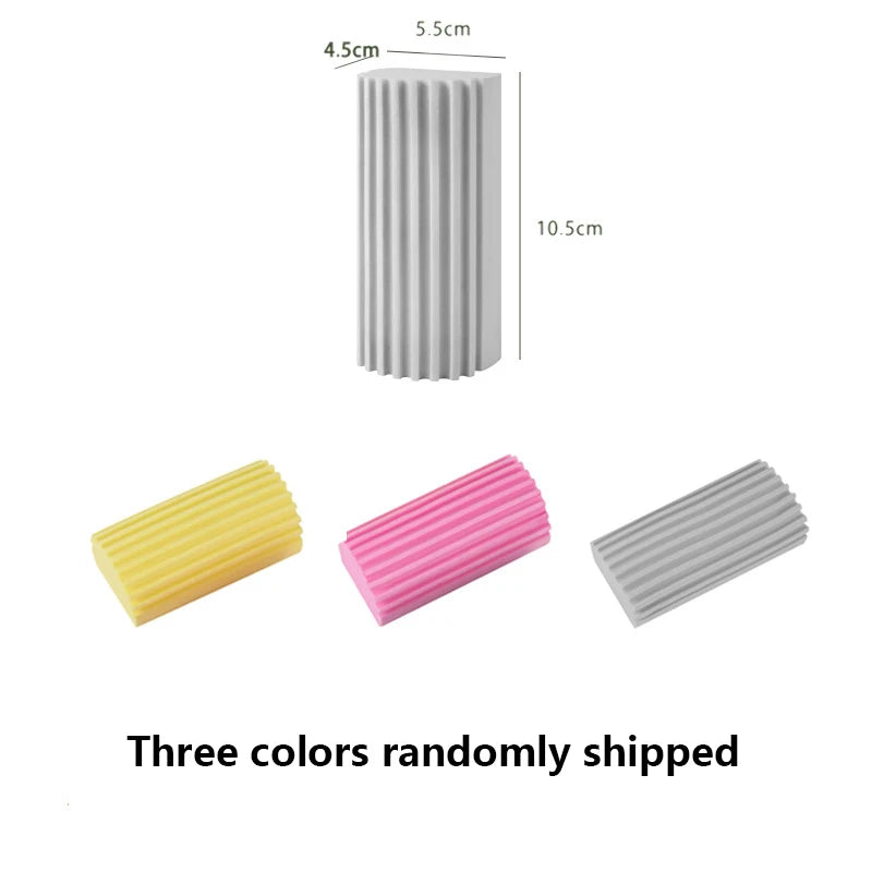 3pcs Duster for Cleaning Blinds Glass Magical Dust Cleaning Sponges Household Sponge Cleaning Brush Damp Clean Duster Sponge
