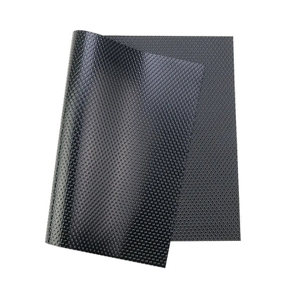 Silicone world Reusable Cabinet Mat Drawer Mat Shelf Liners Moisture-Proof Waterproof Dust Anti-Slip Fridge Kitchen Table Pad