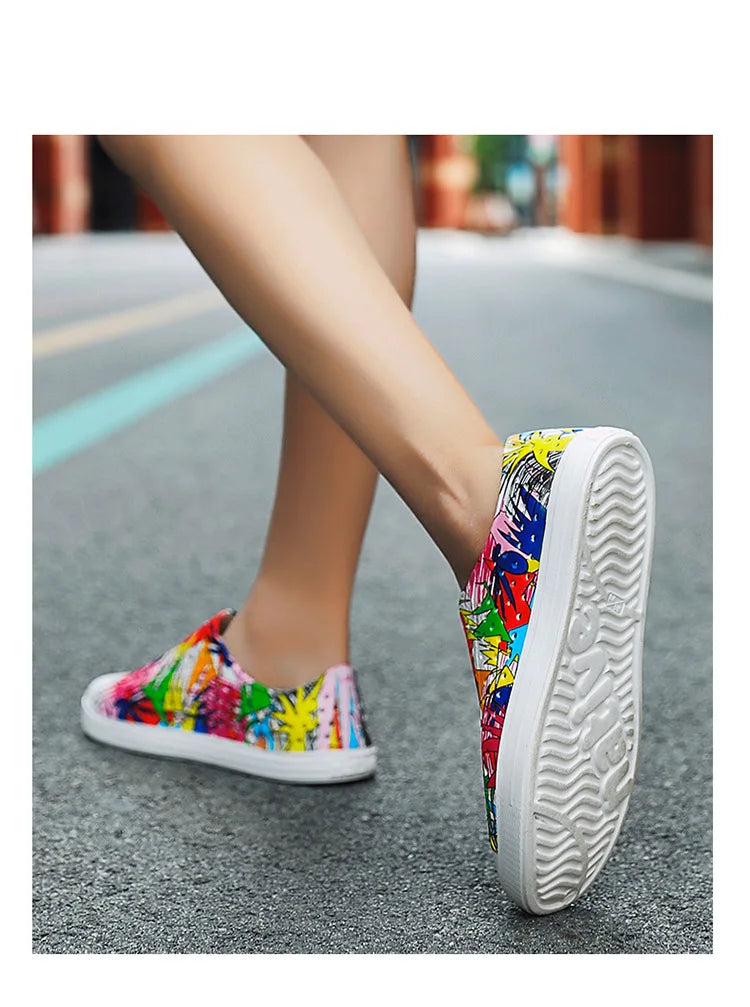 EVA Beach Summer Sandal Holey Shoe Kid Boy Girl Garden Cave Shoe Child Sandal Women Garden Sandal Graffiti Casual Outdoor Shoe