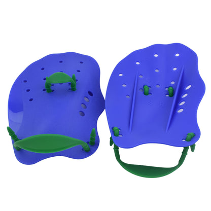 Black swimming fins Paddling palm Children adult freestyle paddling training fins Professional swimming equipment palm