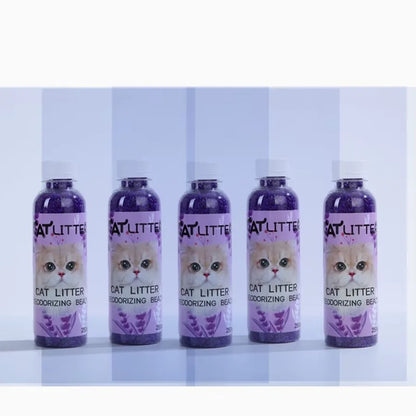 5pcs Pet Cat Litter Box Deodorant Beads To Remove Odors  Deodorant Deodorant Granules Cat Litter Box Anti-odor Beads