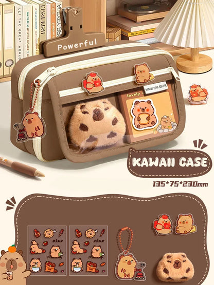 Back To School Supplies Set Cute Pencil Case For Girls Aesthetic Stationery Return To Classes Useful Accessories Scholar Kit