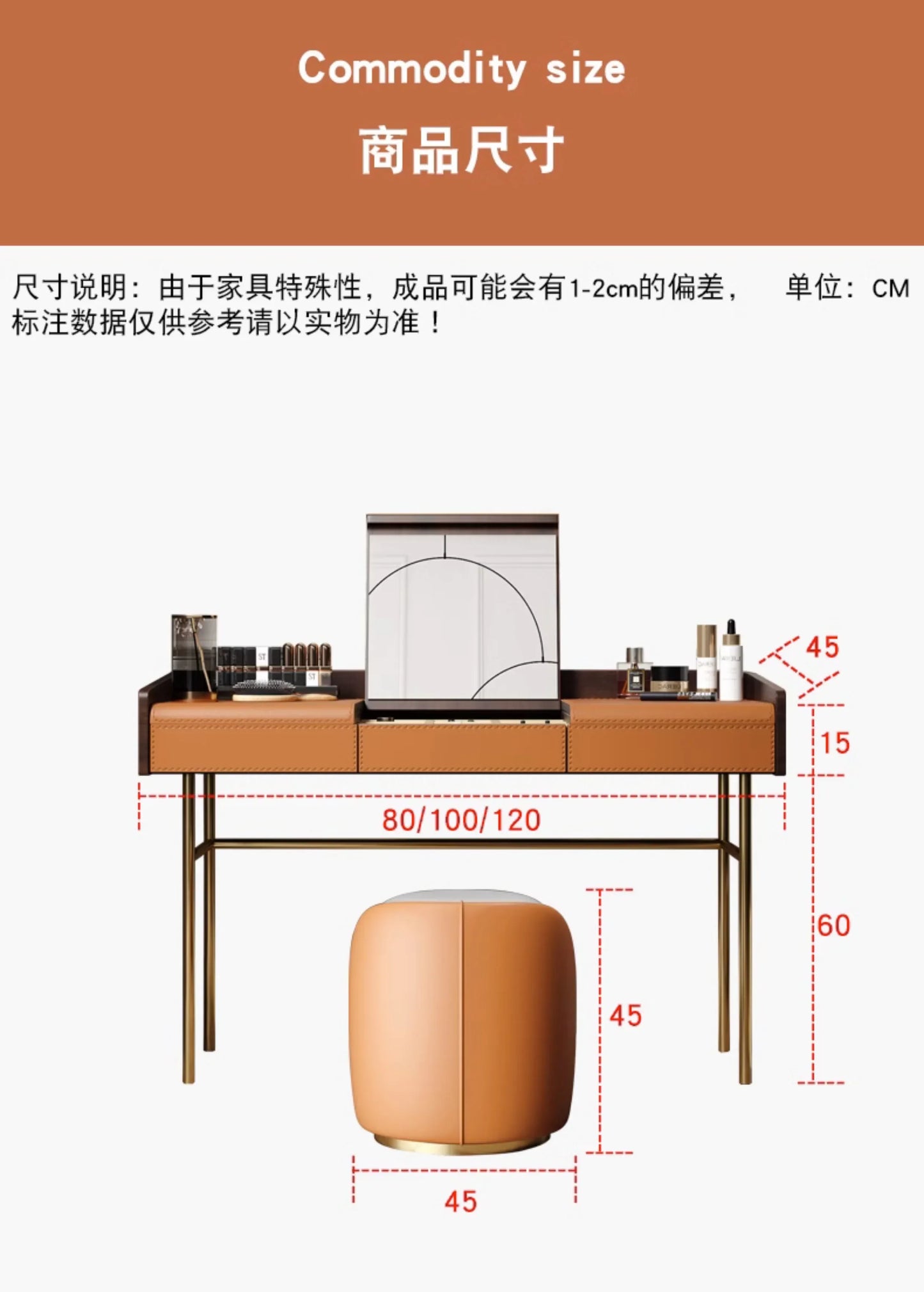 Living Room Vanity Table Nail Makeup Drawers Bedroom Storage Luxury Dressing Table European Mesa De Maquillaje Trendy Furniture