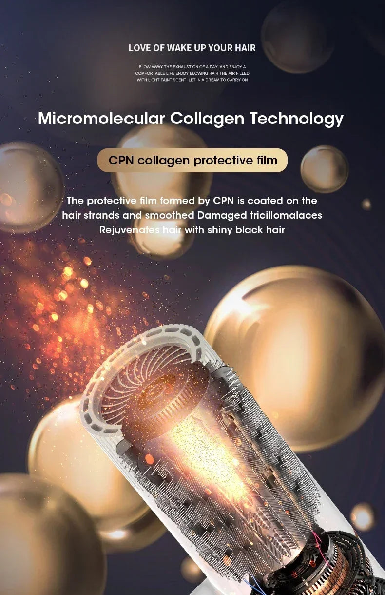 Hair Dryer 110V/220V Professional Powerful Hair Dryer FastHeating Salon Hair Styler Tool High-speed Hair Dryer For HomeDormitory