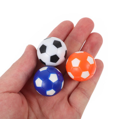 9pcs Mini Foosball Table Balls Desk Soccer Game Accessories Colorful Table Footballs For Adult Table Game Supplies Sports