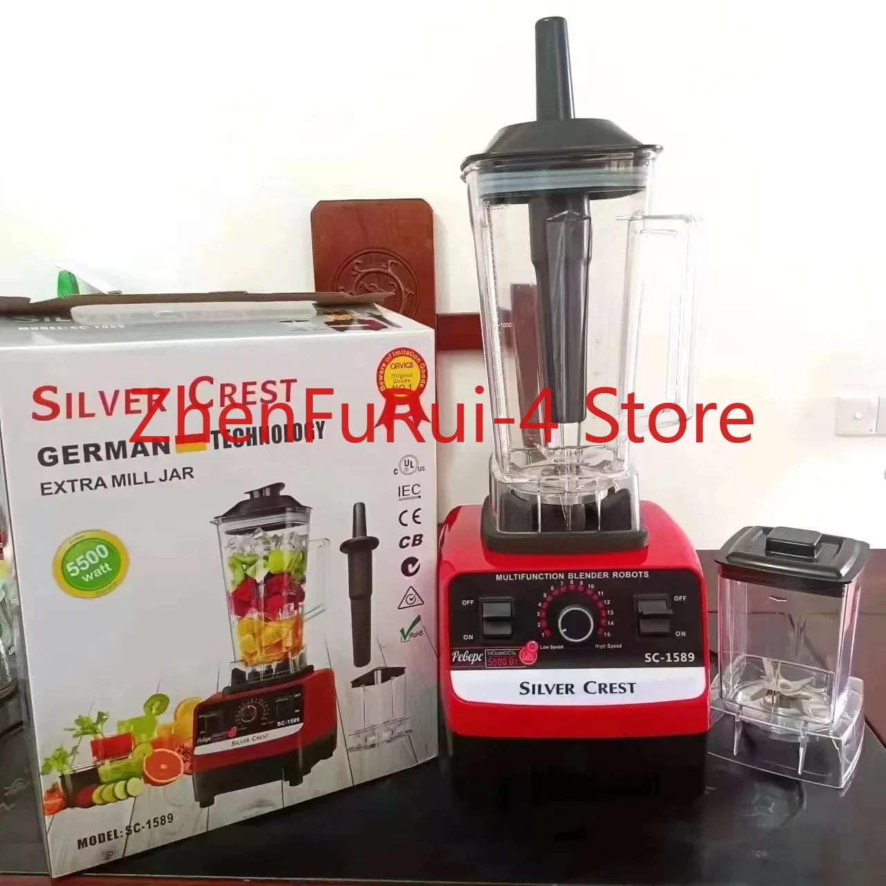 grinder blender5500 W double cup wall-breaking mixer ice crusher food preparation machine