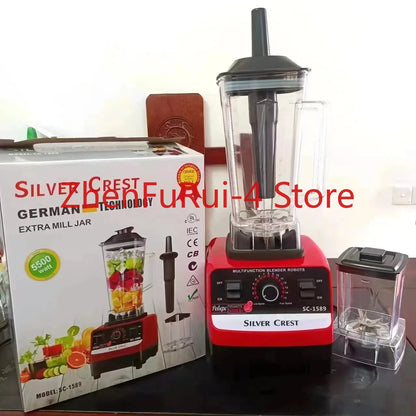 grinder blender5500 W double cup wall-breaking mixer ice crusher food preparation machine