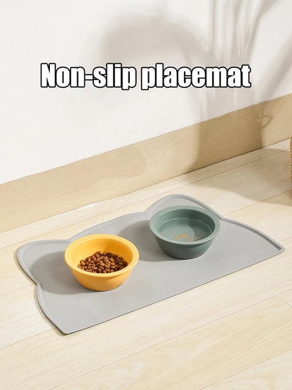 1PC Pet Placemats Are Waterproof And Non-slip To Prevent Food And Water Spills And Easy To Clean For Dogs And Cats