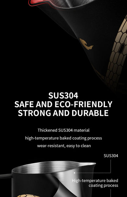 MHW-3BOMBER Coffee Milk Frothing Jug Latte Art Cup Stainless Steel Milk Frother Pitcher Jug Espresso Coffee Accessories