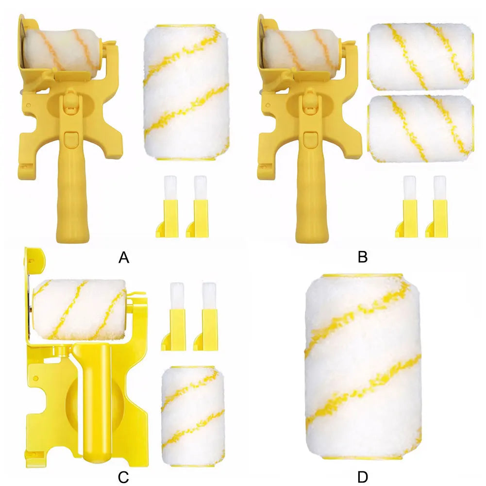 Paint Edger Roller Brush Paint Edger Roller Multifunctional Interior Paint Trimmer for Room Wall Ceiling Indoor Outdoor Painting