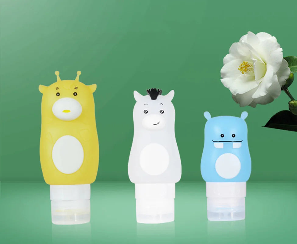 Portable Travel Bottles Leak-Proof Refillable Container Bottles Travel Refillable Kit Portable Empty Travel Bottles For Luggage