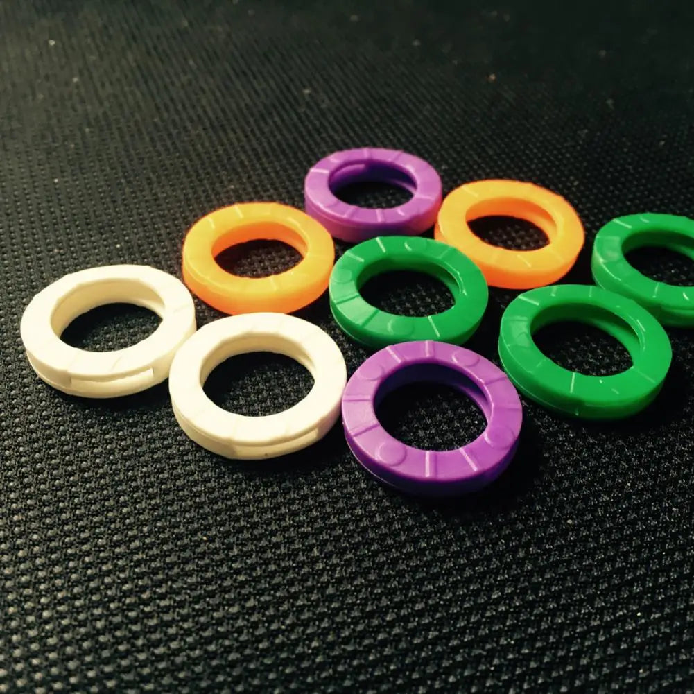 Key Identification Accessories Colorful Key Covers 32-pack Colorful Plastic Key Covers House Key Soft Rubber Key Toppers