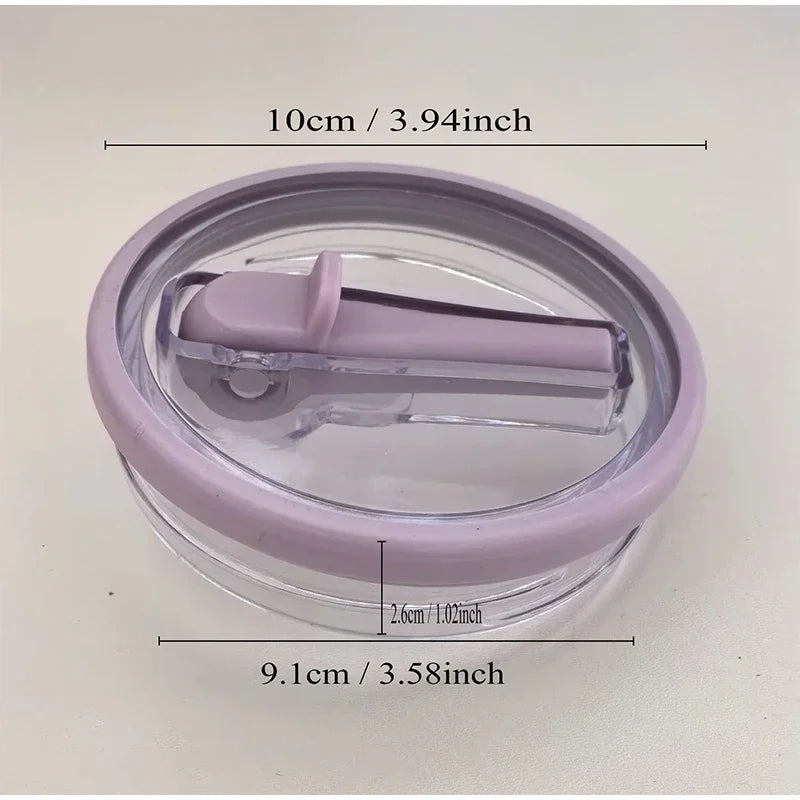 Spill-proof Cup Cover for Stanley 40oz Replaceable Environmental Protection Cup Cover Creative Spiral Straw Cover Cup Accessorie