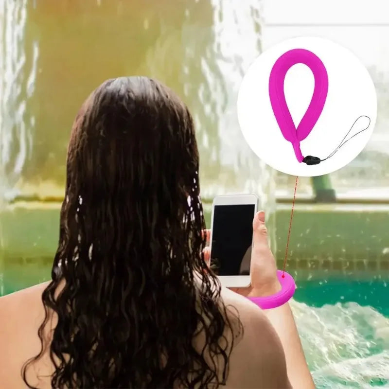 Ajustable Waterproof Camera Phone Float Underwater Float Floating Strap Floating Camera Wrist Straps Pool Accessories