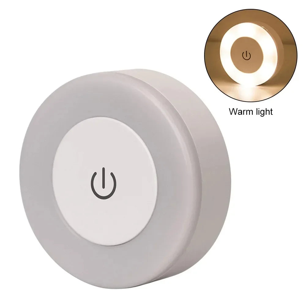Energy Saving LED Home Appliance Sensor Night Light Home-appliance USB Rechargeable Room Decor Magnetic Wall Lamp Lighting